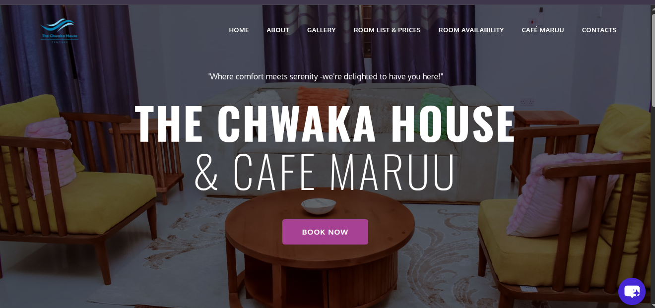 Hospitality Website
